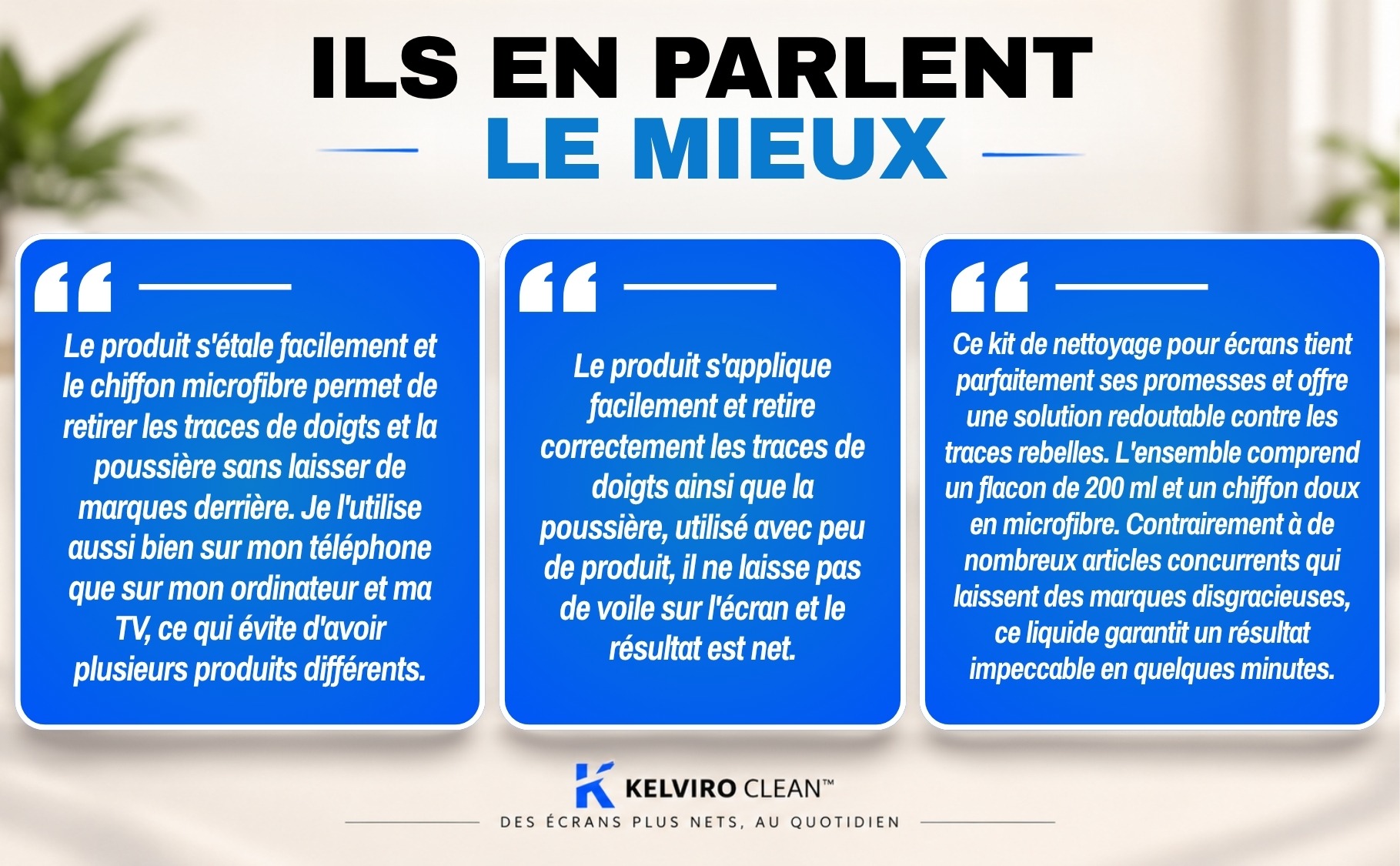 Avis clients Kelviro Clean